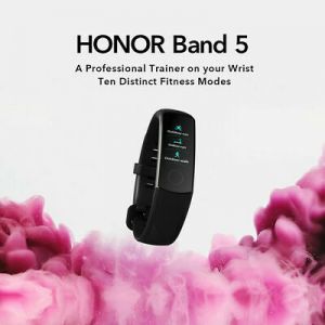 Gaming and things שעונים חכמים    Huawei Honor Band 5 Bluetooth 4.2 Smart Watch GPS Ten Fitness Mode Locate Track