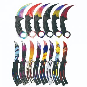 Stainless steel CS Go Knife tactical survival knife Karambit knife butterfly training knife for hunting camping Counter Strike